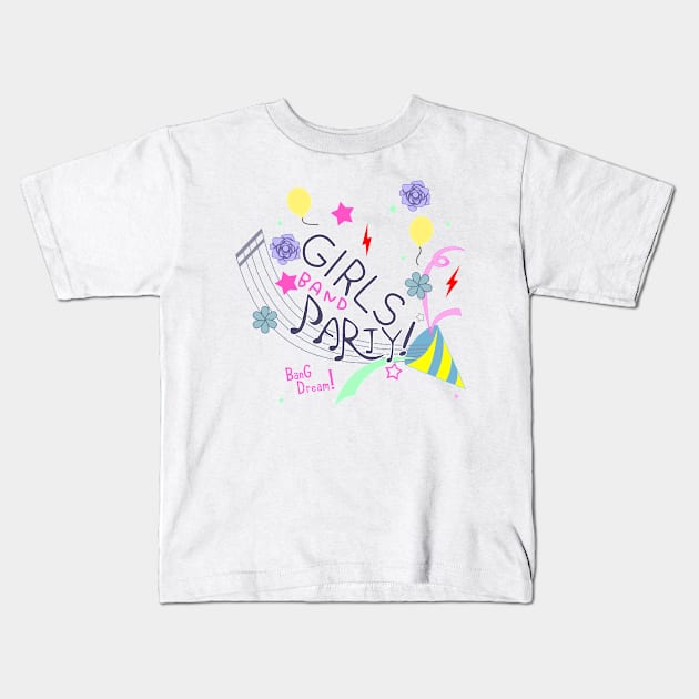 Garuparty Ikebukuro 2019 White Kids T-Shirt by naderu